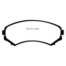 EBC Greenstuff 6000 Bremsbeläge Vorderachse ohne ABE...