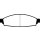 EBC Greenstuff 6000 Bremsbeläge Vorderachse ohne ABE Vauxhall Carlton Mk 3 Stufenheck DP61675