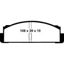 EBC Greenstuff 2000 Bremsbeläge Hinterachse ohne ABE...