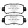 EBC Greenstuff 2000 Bremsbeläge Hinterachse mit ABE Mazda CX-3 DP22135