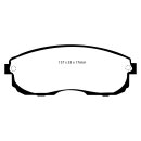 EBC Greenstuff 2000 Bremsbeläge Vorderachse ohne ABE...