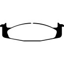 EBC Greenstuff 6000 Bremsbeläge Vorderachse ohne ABE...