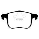 EBC Greenstuff 2000 Bremsbeläge Vorderachse mit ABE...