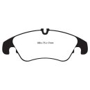 EBC Greenstuff 2000 Bremsbeläge Vorderachse mit ABE...