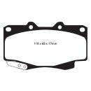 EBC Greenstuff 6000 Bremsbeläge Vorderachse ohne ABE...