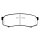 EBC Greenstuff 6000 Bremsbeläge Hinterachse mit ABE Toyota Land Cruiser J7 Hardtop (offen) DP6993