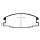 EBC Greenstuff 6000 Bremsbeläge Vorderachse ohne ABE Opel Frontera A Sport 5SUD2 offen DP6746