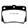 EBC Greenstuff 6000 Bremsbeläge Hinterachse ohne ABE Mitsubishi Pajero 2 V2W, V4W geschlossen DP61228
