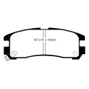 EBC Greenstuff 6000 Bremsbeläge Hinterachse ohne ABE...