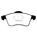 EBC Greenstuff 6000 Bremsbeläge Vorderachse ohne ABE...