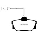 EBC Greenstuff 2000 Bremsbeläge Hinterachse mit ABE...