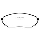 EBC Greenstuff 6000 Bremsbeläge Vorderachse ohne ABE...