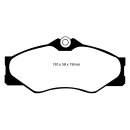 EBC Greenstuff 2000 Bremsbeläge Vorderachse ohne ABE...