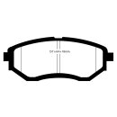 EBC Greenstuff 2000 Bremsbeläge Vorderachse ohne ABE...