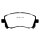 EBC Greenstuff 2000 Bremsbeläge Vorderachse mit ABE Subaru Outback 2 BL, BP Kombi DP21134