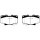 EBC Greenstuff 6000 Bremsbeläge Vorderachse ohne ABE Toyota Land Cruiser BJ4 Pickup DP6992