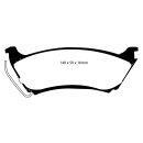 EBC Greenstuff 6000 Bremsbeläge Hinterachse ohne ABE...