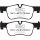EBC Greenstuff 2000 Bremsbeläge Vorderachse ohne ABE BMW 1 F20 Schrägheck DP22155