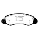 EBC Greenstuff 2000 Bremsbeläge Vorderachse ohne ABE...