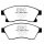 EBC Greenstuff 2000 Bremsbeläge Vorderachse mit ABE Chevrolet Cruze J300 Stufenheck DP22065