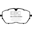 EBC Greenstuff 2000 Bremsbeläge Vorderachse ohne ABE...