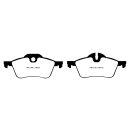 EBC Greenstuff 2000 Bremsbeläge Vorderachse mit ABE...