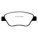 EBC Greenstuff 2000 Bremsbeläge Vorderachse ohne ABE...