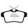 EBC Greenstuff 2000 Bremsbeläge Hinterachse ohne ABE Citroen DS4 Schrägheck DP22053