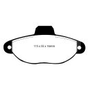 EBC Greenstuff 2000 Bremsbeläge Vorderachse mit ABE...