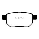 EBC Greenstuff 2000 Bremsbeläge Hinterachse mit ABE...