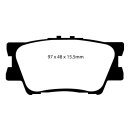 EBC Greenstuff 6000 Bremsbeläge Hinterachse ohne ABE...