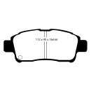 EBC Greenstuff 2000 Bremsbeläge Vorderachse mit ABE...