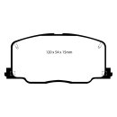 EBC Greenstuff 2000 Bremsbeläge Vorderachse ohne ABE...