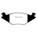 EBC Greenstuff 2000 Bremsbeläge Vorderachse mit ABE...