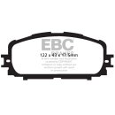 EBC Greenstuff 2000 Bremsbeläge Vorderachse ohne ABE...