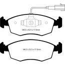 EBC Greenstuff 2000 Bremsbeläge Vorderachse ohne ABE...