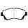EBC Greenstuff 2000 Bremsbeläge Vorderachse ohne ABE Toyota Camry 3 _CV1_, _XV1_, _V1_ Stufenheck DP2874