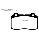 EBC Greenstuff 2000 Bremsbeläge Vorderachse mit ABE...