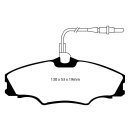 EBC Greenstuff 2000 Bremsbeläge Vorderachse mit ABE...