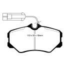 EBC Greenstuff 2000 Bremsbeläge Vorderachse ohne ABE...