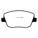 EBC Greenstuff 2000 Bremsbeläge Vorderachse mit ABE...