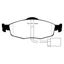 EBC Greenstuff 2000 Bremsbeläge Vorderachse mit ABE...