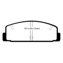 EBC Greenstuff 2000 Bremsbeläge Hinterachse ohne ABE...