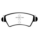 EBC Greenstuff 2000 Bremsbeläge Vorderachse mit ABE...