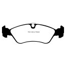 EBC Greenstuff 2000 Bremsbeläge Vorderachse mit ABE...