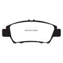 EBC Greenstuff 2000 Bremsbeläge Vorderachse ohne ABE...