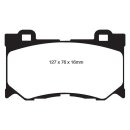 EBC Greenstuff 2000 Bremsbeläge Vorderachse ohne ABE...