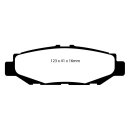 EBC Greenstuff 2000 Bremsbeläge Hinterachse ohne ABE...