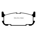 EBC Greenstuff 2000 Bremsbeläge Hinterachse mit ABE...