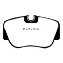 EBC Greenstuff 2000 Bremsbeläge Vorderachse ohne ABE...